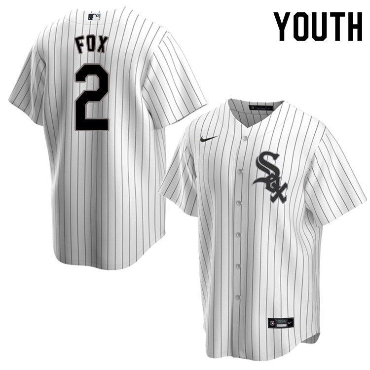 Nike Youth #2 Nellie Fox Chicago White Sox Baseball Jerseys Sale-Pinstripe